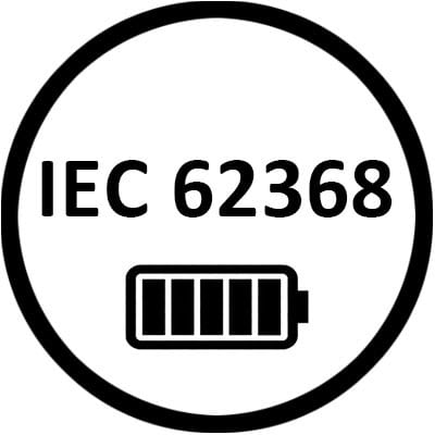 Lithium battery pack certificate IEC62368